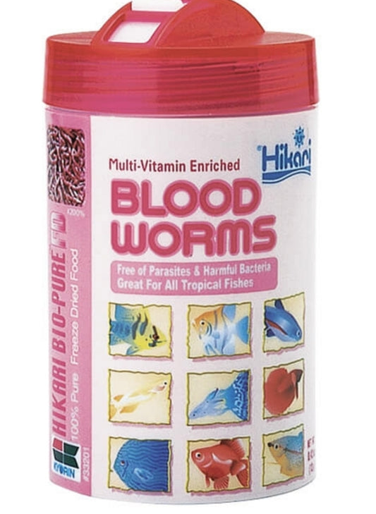 Hikari Freeze Dried Blood Worms 12g